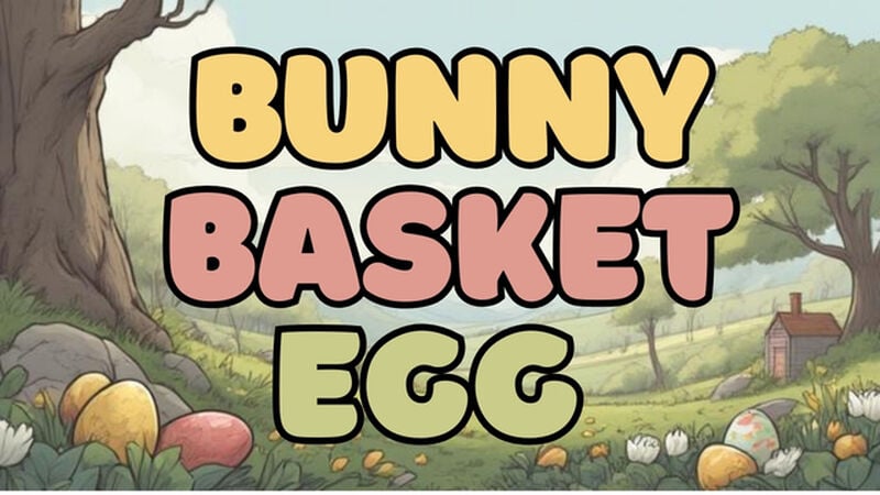 Bunny Basket Egg